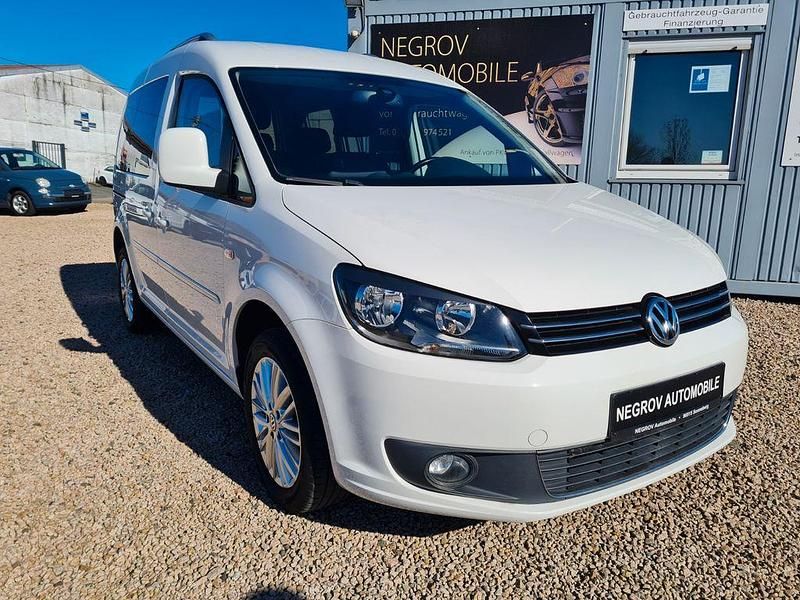 Gebraucht VW Caddy Comfortline 105 PS (77 kW) 2015 Weiß Van / Kleinbus