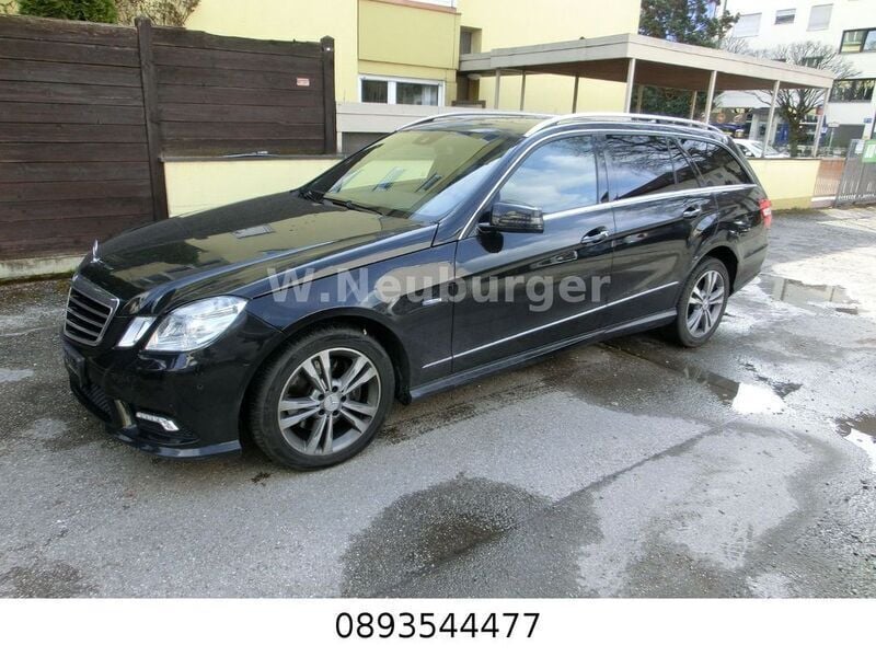 Obsidianschwarz Gebraucht 2011 Mercedes E350 Avantgarde Kombi | 11.990 € (Superpreis) - Bild 1/2