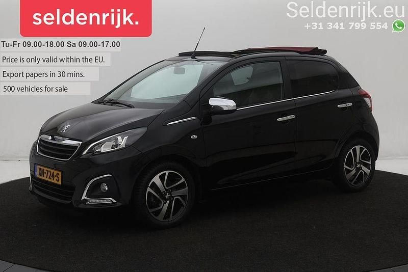 Schwarz Gebraucht 2015 Peugeot 108 Allure Kleinwagen | 5.400 € (Etwas zu teuer) - Bild 1/4