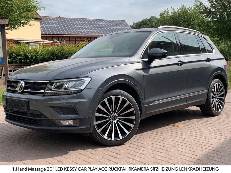 Indiumgrau metallic Gebraucht 2020 VW Tiguan SUV | 21.490 € (Fairer Preis) - Bild 1/4