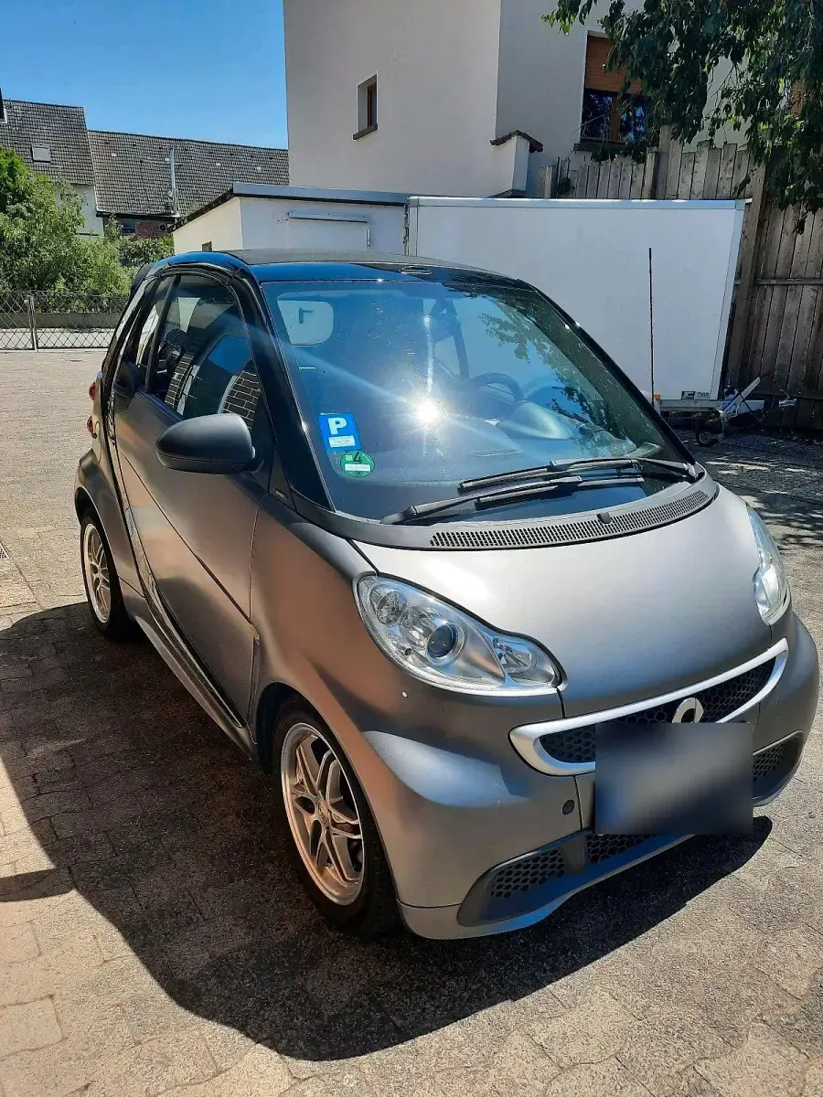 Gebraucht Smart ForTwo Cabrio Brabus 71 PS (52 kW) 2013 Schwarz Cabrio