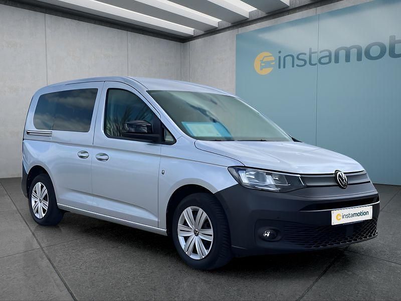 Gebraucht VW Caddy 102 PS (75 kW) 2021 Silber Van / Kleinbus