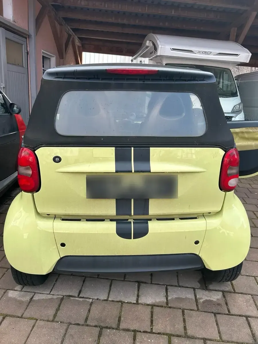 Gebraucht Smart ForTwo Cabrio 2002 Gelb Cabrio