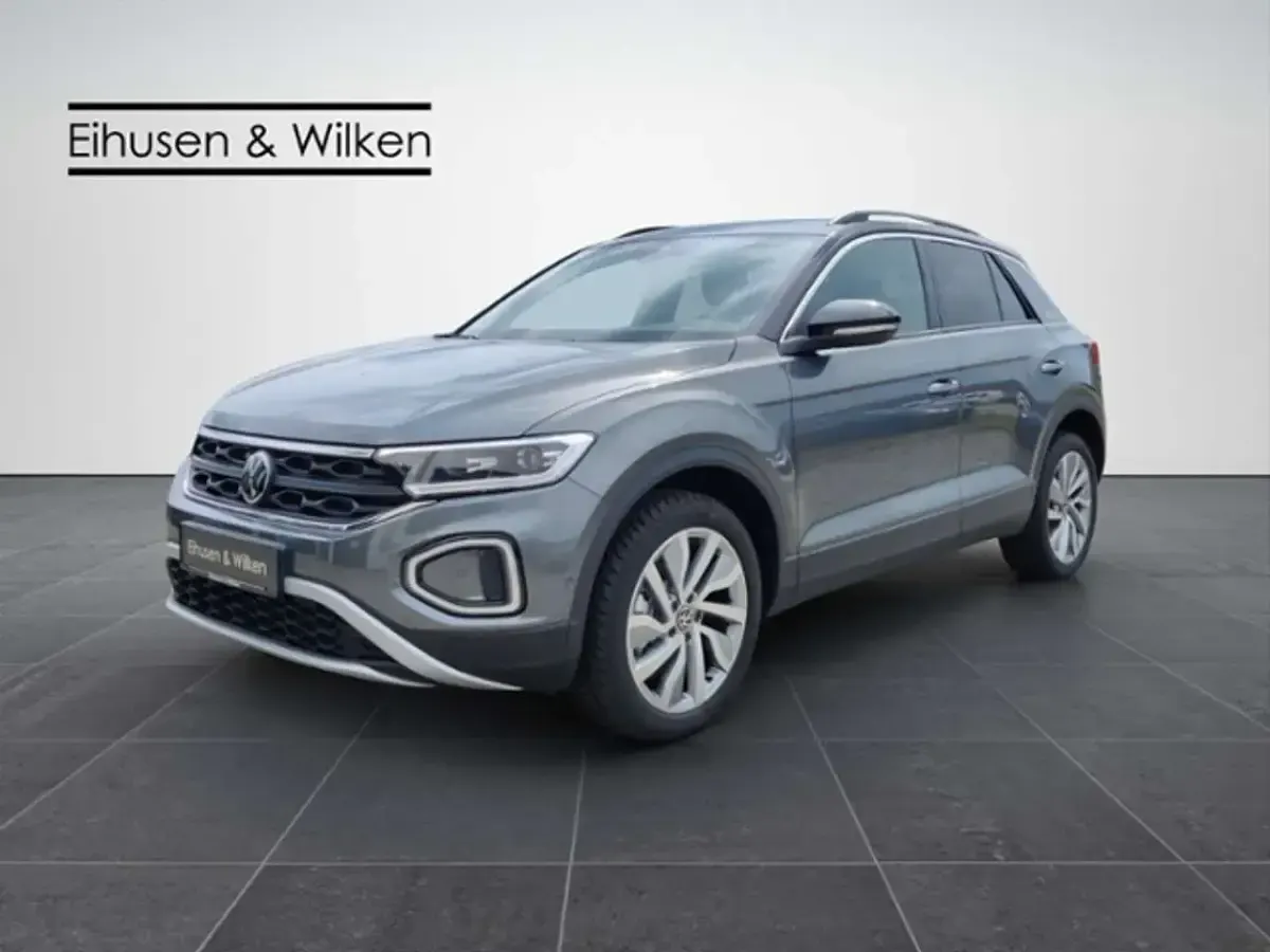 Gebraucht VW T-Roc Goal 150 PS (110 kW) 2026 Indiumgrau metallic / schwarz SUV