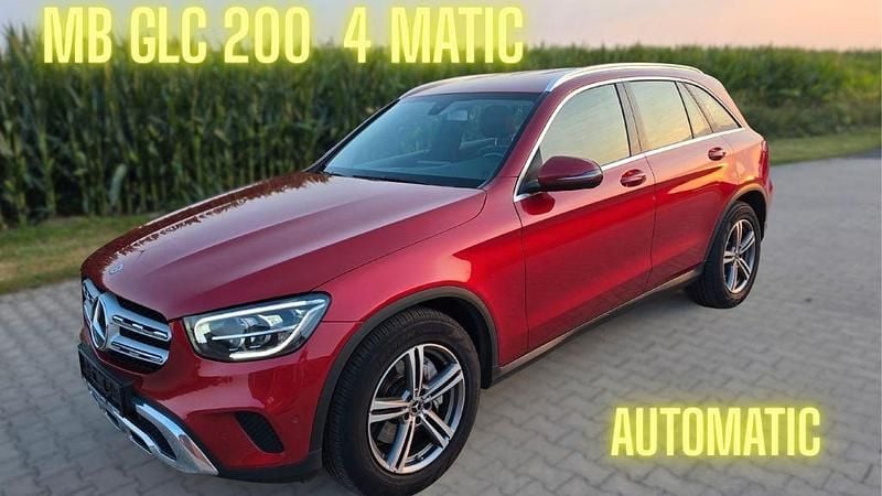 Rot Gebraucht 2019 Mercedes GLC200 SUV | 32.980 € (Guter Preis) - Bild 1/4