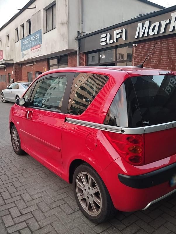 Gebraucht Peugeot 1007 2008 Rot Van / Kleinbus
