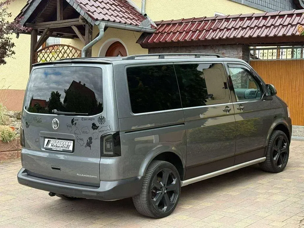 Gebraucht VW Multivan PanAmericana 179 PS (131 kW) 2014 Natural grey metallic Van / Kleinbus