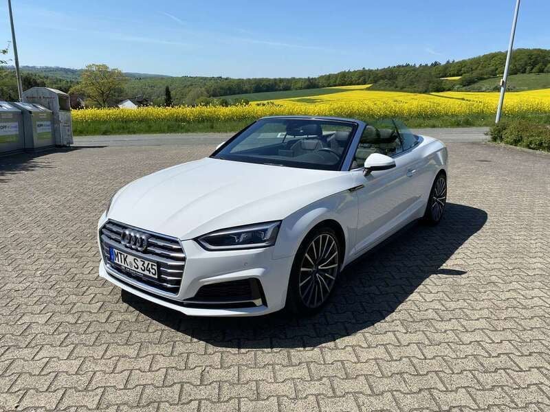 Weiß Gebraucht 2018 Audi A5 Cabriolet Design Cabrio | 27.000 € (Fairer Preis) - Bild 1/4