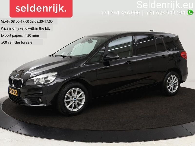 Schwarz Gebraucht 2017 BMW 218 Gran Tourer Advantage Van / Kleinbus | 10.400 € (Superpreis) - Bild 1/4