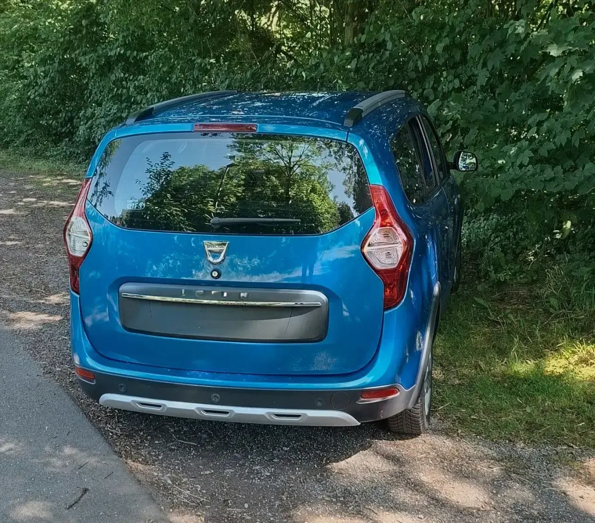 Gebraucht Dacia Lodgy Stepway 107 PS (78 kW) 2019 Blau Van / Kleinbus
