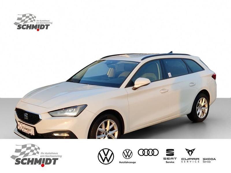 Weiß Gebraucht 2021 Seat Leon Style Limousine | 19.550 € (Guter Preis) - Bild 1/3
