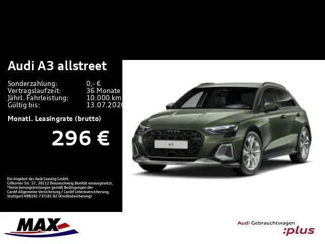 Gebraucht Audi A3 Ambiente 150 PS (110 kW) 2025 Distriktgrün metallic (metallic) Kombi