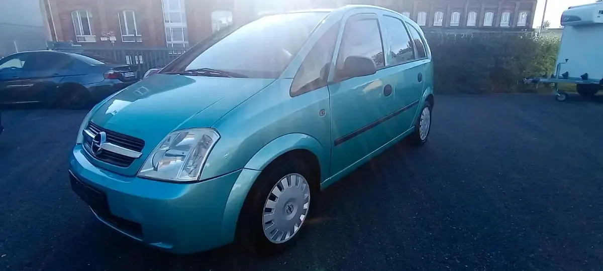 Gebraucht Opel Meriva 87 PS (63 kW) 2003 Grün Van / Kleinbus