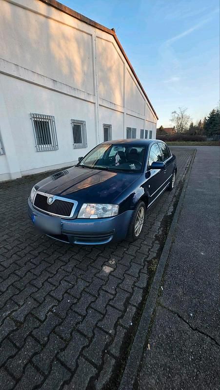Gebraucht Skoda Superb 150 PS (110 kW) 2002 Blau Limousine