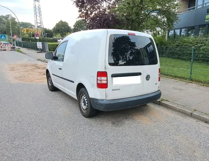 Gebraucht VW Caddy 86 PS (63 kW) 2014 Weiß Van / Kleinbus