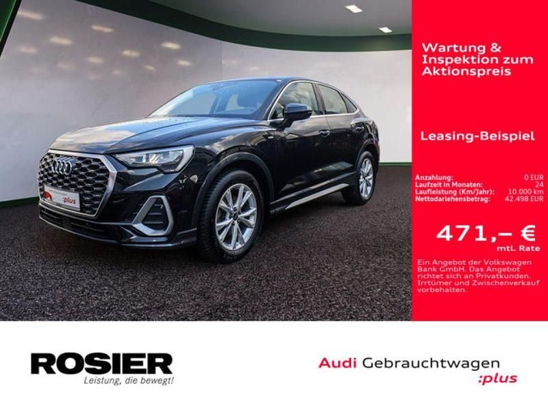 Schwarz / mythosschwarz (metallic) Gebraucht 2024 Audi Q3 Comfort SUV | 42.498 € (Teuer) - Bild 1/4