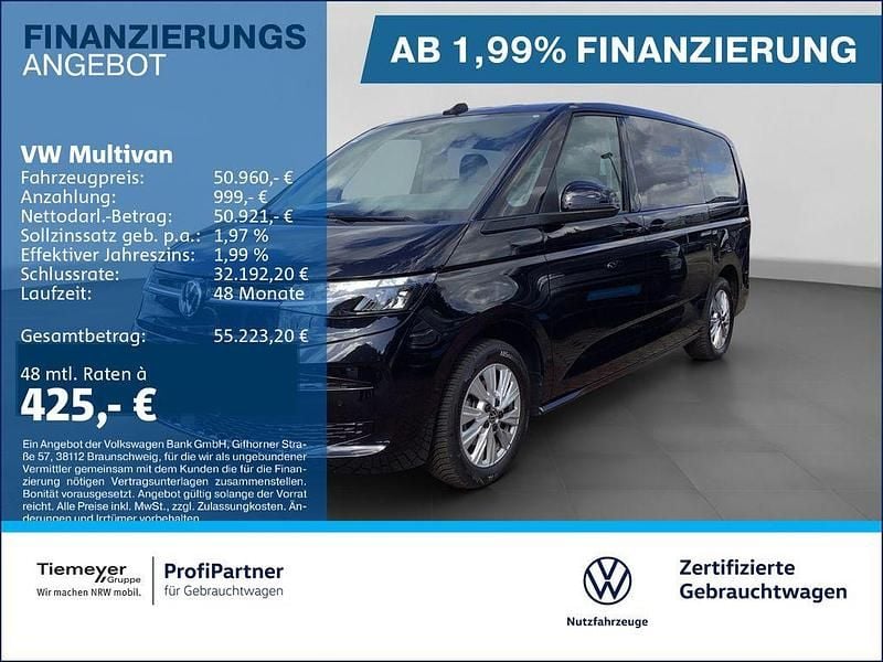 Schwarz Gebraucht 2024 VW T7 Life Van | 50.960 € (Guter Preis) - Bild 1/4