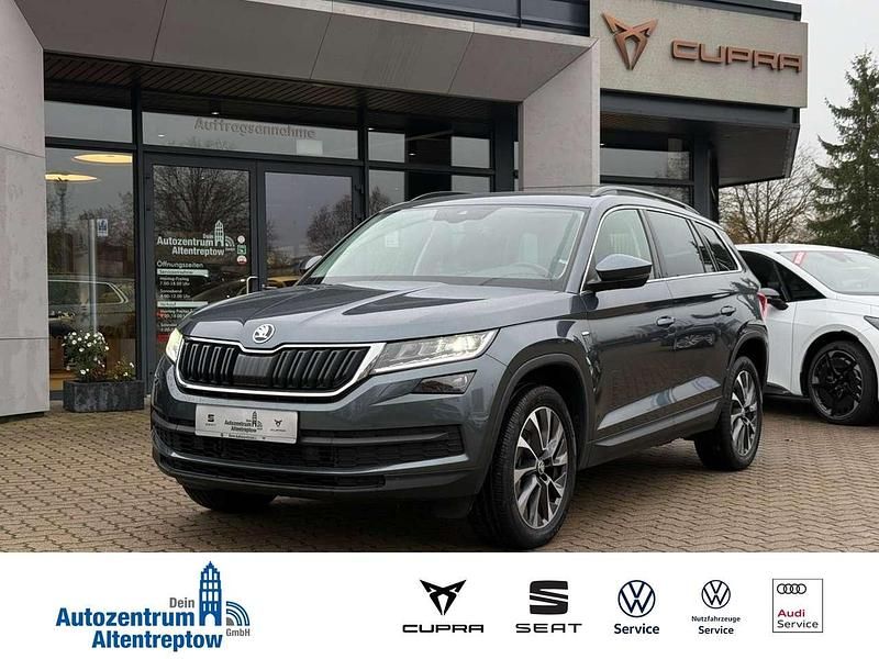 Seda quartz/quartz grey Gebraucht 2021 Skoda Kodiaq Drive SUV | 28.700 € (Guter Preis) - Bild 1/4