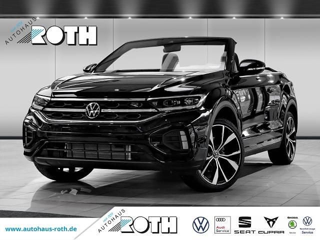 Schwarz Neu 2025 VW T-Roc Cabriolet R-line Cabrio | 42.799 € (Guter Preis) - Bild 1/4