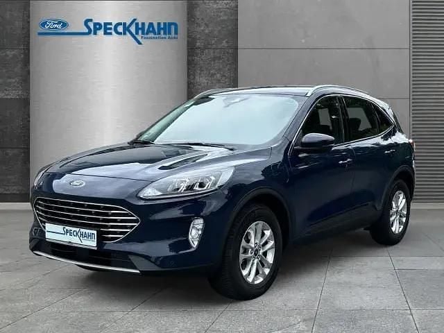 Blazerblau Gebraucht 2022 Ford Kuga Titanium SUV | 24.890 € (Superpreis) - Bild 1/4