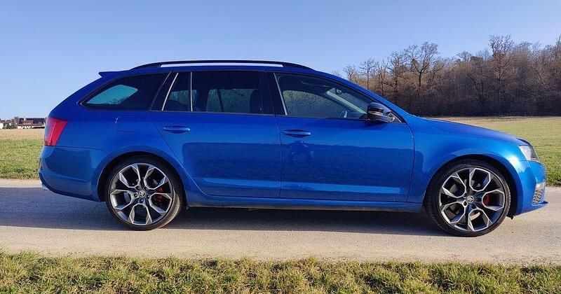 Gebraucht Skoda Octavia RS 184 PS (135 kW) 2016 Blau Kleinwagen
