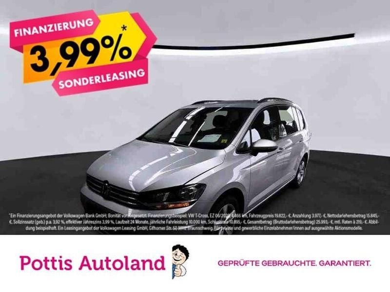 Silber Gebraucht 2021 VW Touran Comfortline Van / Kleinbus | 23.777 € (Fairer Preis) - Bild 1/3