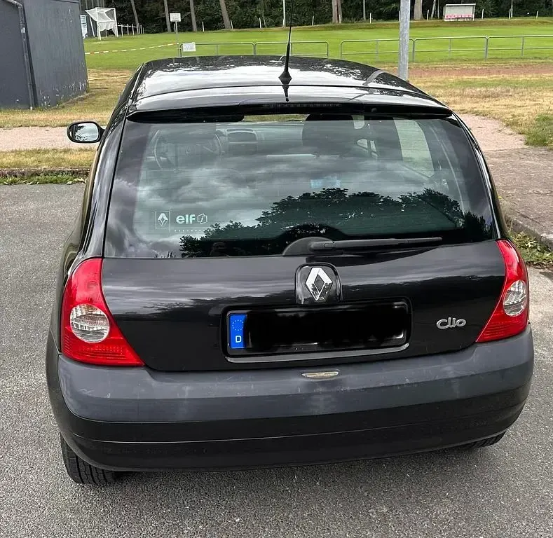 Gebraucht Renault Clio II Dynamique 75 PS (55 kW) 2006 Schwarz Limousine