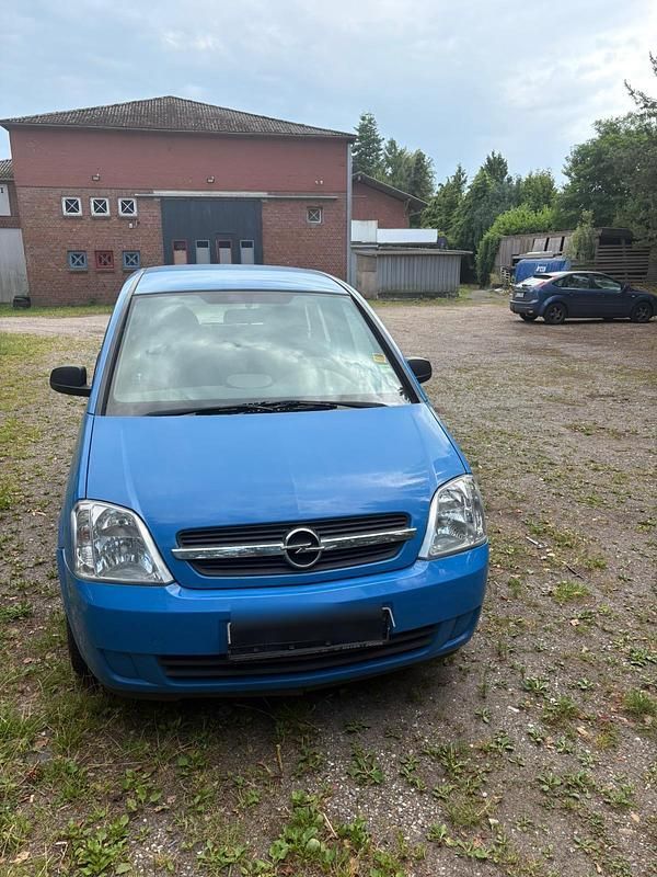 Blau Gebraucht 2004 Opel Meriva Van / Kleinbus | 400 € (Superpreis) - Bild 1/4