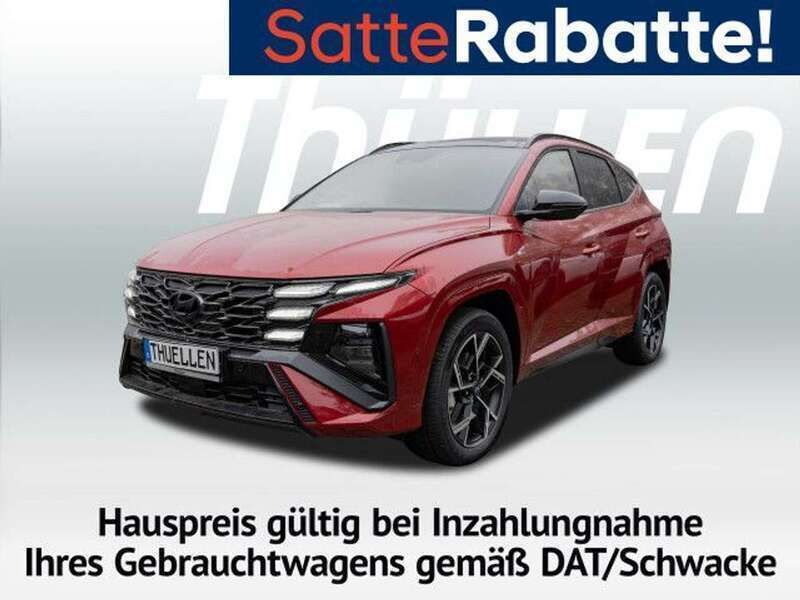 Ultimate red Gebraucht 2024 Hyundai Tucson N Line SUV | 39.980 € (Etwas zu teuer) - Bild 1/4