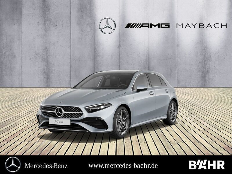 Lack hightechsilber Gebraucht 2024 Mercedes A180 AMG Limousine | 31.950 € (Fairer Preis) - Bild 1/4