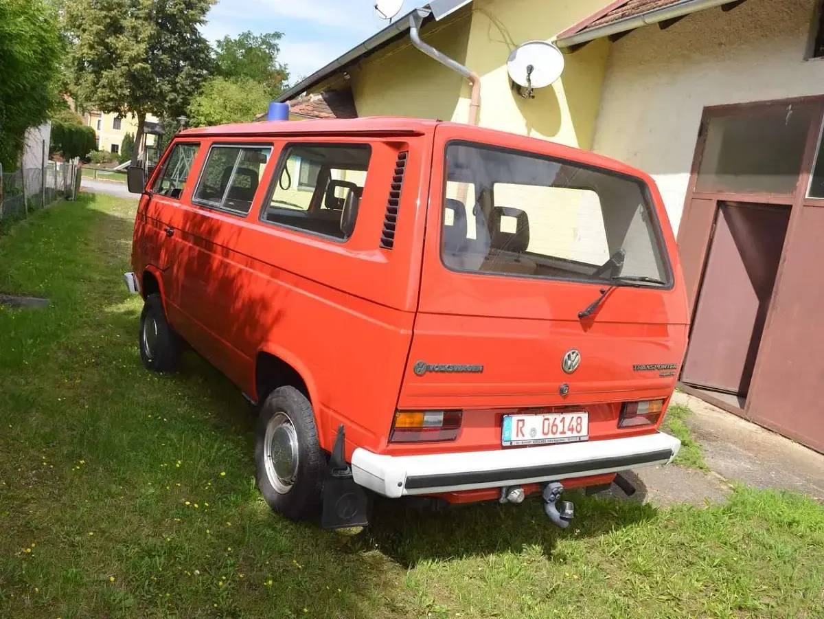 Gebraucht VW T3 95 PS (69 kW) 1986 Rot Van