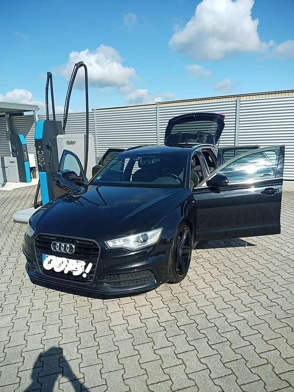 Usata Audi A6 S-Line 204 CV (150 kW) 2012 Nero Station wagon