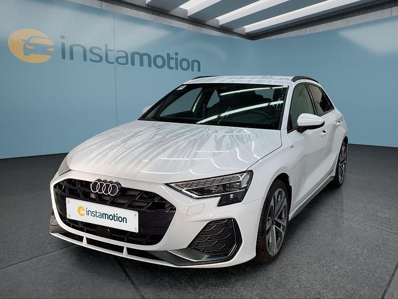 Weiß Gebraucht 2025 Audi A3 Sportback Kleinwagen | 38.899 € (Teuer) - Bild 1/4