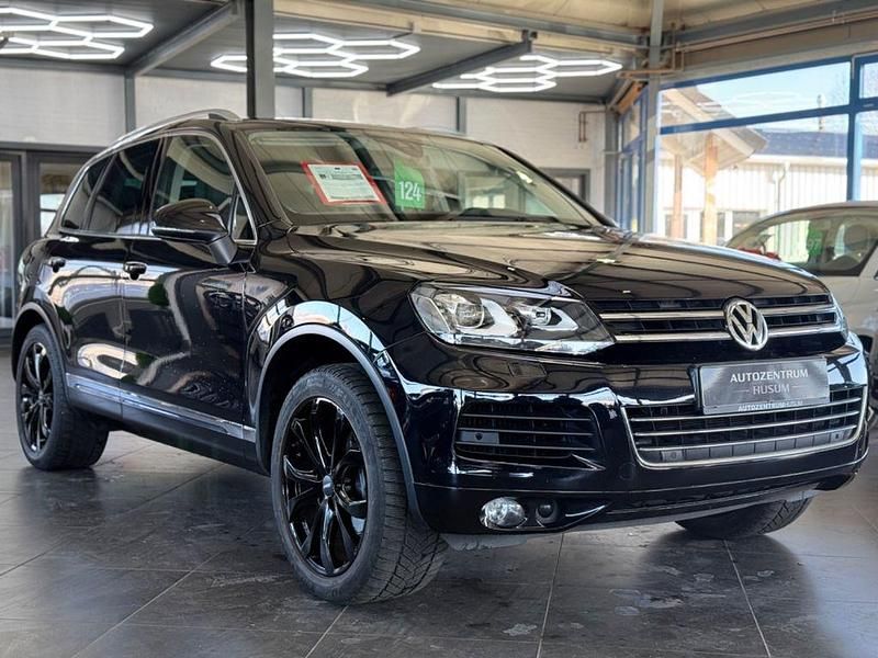 Schwarz Gebraucht 2012 VW Touareg SUV | 12.990 € (Guter Preis) - Bild 1/4