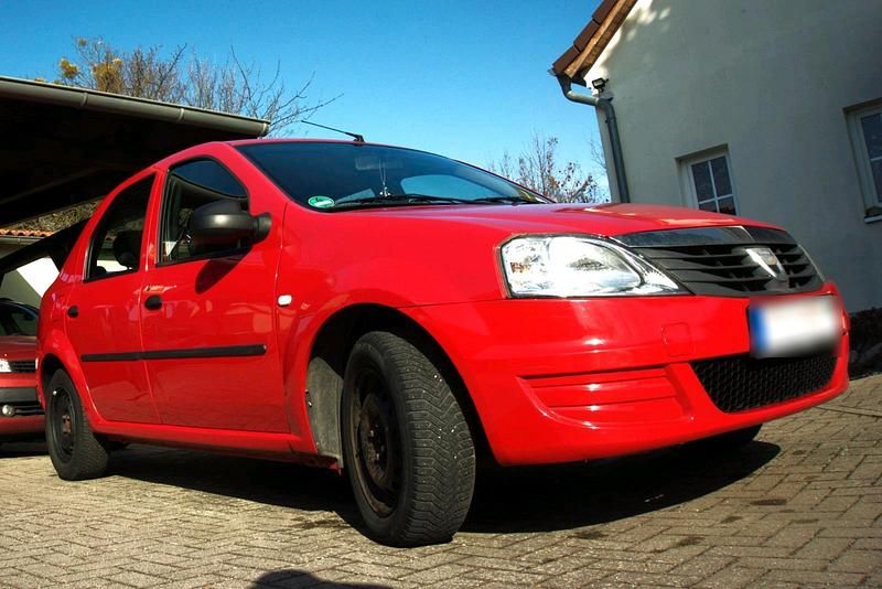 Gebraucht Dacia Logan 75 PS (55 kW) 2010 Rot Limousine