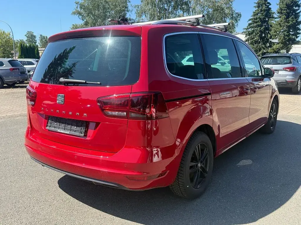 Gebraucht Seat Alhambra XCELLENCE 150 PS (110 kW) 2019 Rot Van / Kleinbus