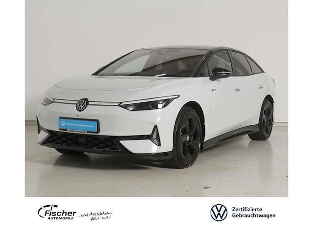 Gletscherweiß metallic/ dach s Gebraucht 2024 VW ID.7 GTX Limousine | 47.980 € - Bild 1/3