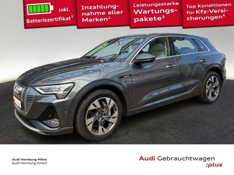 Grau Gebraucht 2022 Audi e-tron S-Line SUV | 40.450 € (Fairer Preis) - Bild 1/2