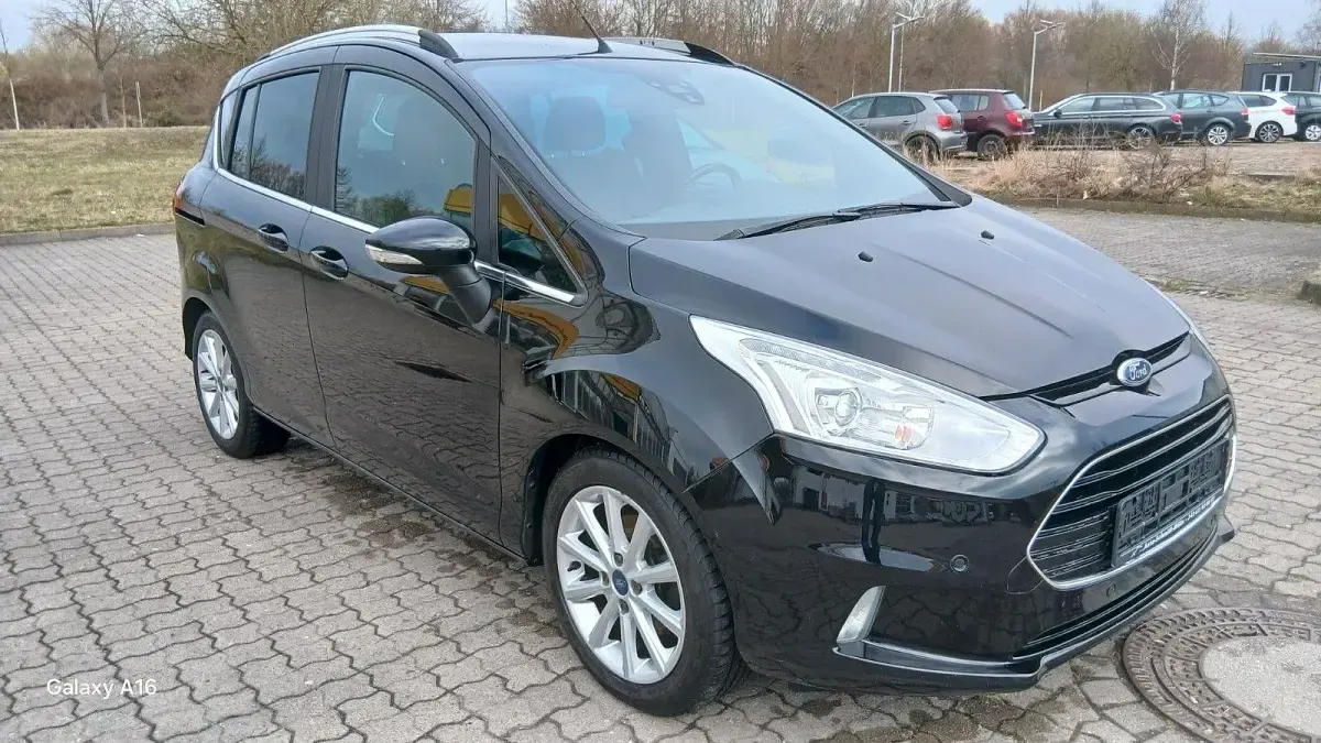 Brugt Ford B-MAX Titanium 101 HK (74 kW) 2017 Sort MPV