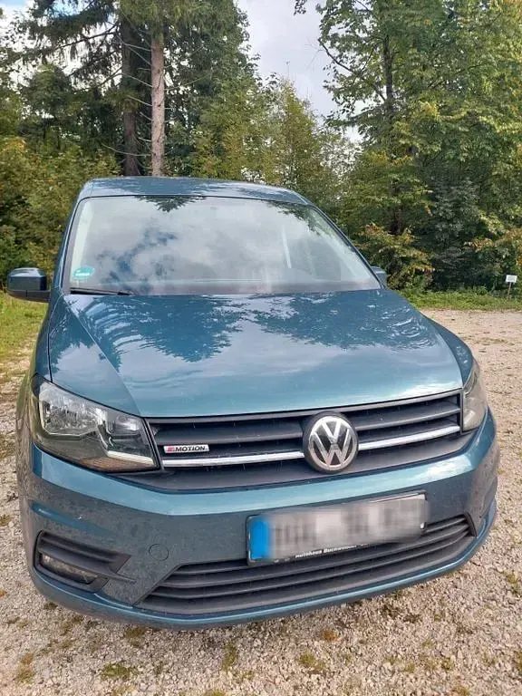 Brugt VW Caddy 122 HK (89 kW) 2017 Grøn MPV