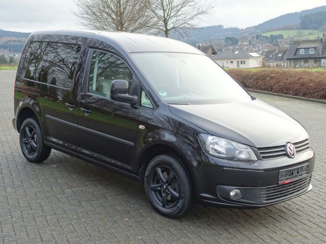 Gebraucht VW Caddy Trendline 143 PS (105 kW) 2011 Schwarz metallic Van / Kleinbus