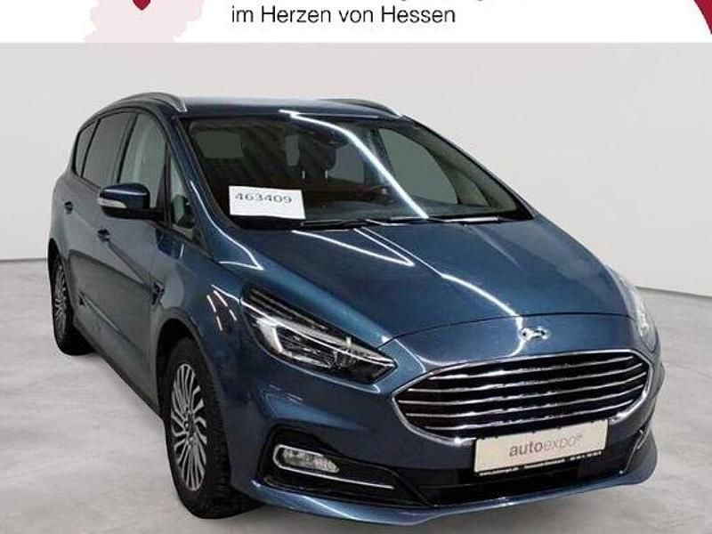 Chromablau metallic Gebraucht 2022 Ford S-MAX Trend Van / Kleinbus | 22.990 € (Guter Preis) - Bild 1/4