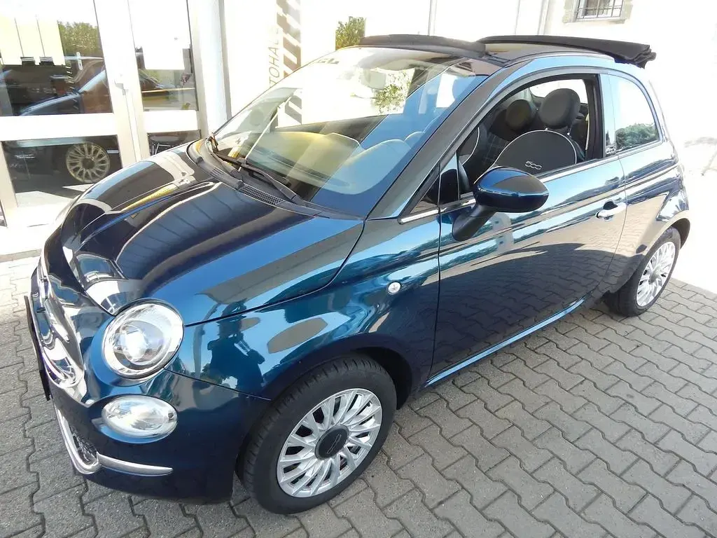 Gebraucht Fiat 500 69 PS (50 kW) 2016 Blau Cabrio