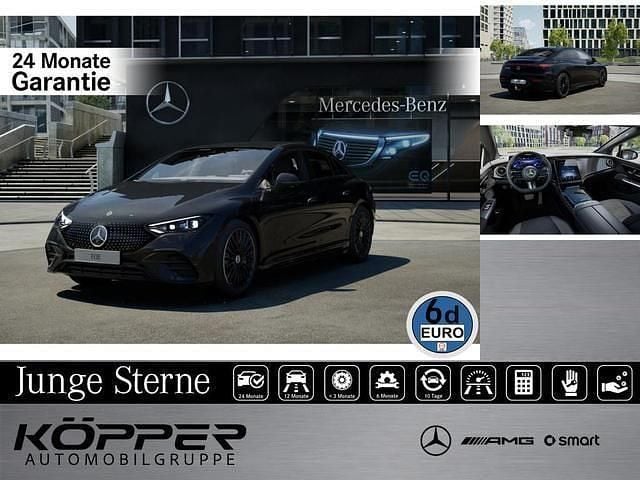 Obsidianschwarz Gebraucht 2024 Mercedes EQE300 Premium Limousine | 59.998 € (Teuer) - Bild 1/4