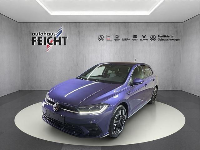 Vibrant violet metallic Gebraucht 2025 VW Polo R-line Limousine | 28.439 € (Teuer) - Bild 1/4