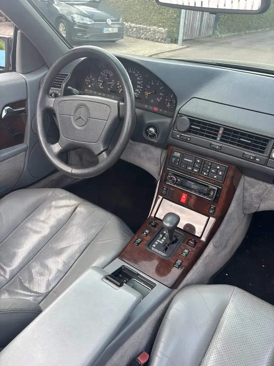 Gebraucht Mercedes SL320 231 PS (169 kW) 1994 Grau Cabrio