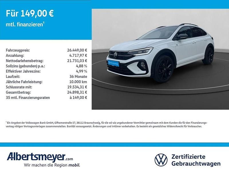 Weiß Gebraucht 2024 VW Taigo R-line SUV | 26.449 € (Etwas zu teuer) - Bild 1/4