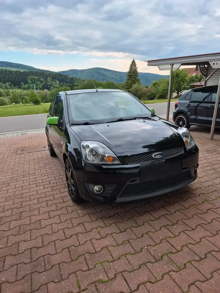 Gebraucht Ford Fiesta ST-Line 69 PS (50 kW) 2008 Schwarz Kleinwagen