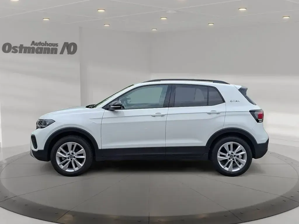 Gebraucht VW T-Cross Goal 95 PS (69 kW) 2025 Pure white SUV
