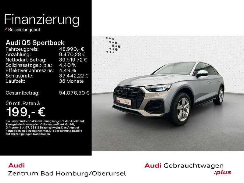 Gebraucht Audi Q5 Advanced Plus 265 PS (194 kW) 2025 Florettsilber metallic SUV